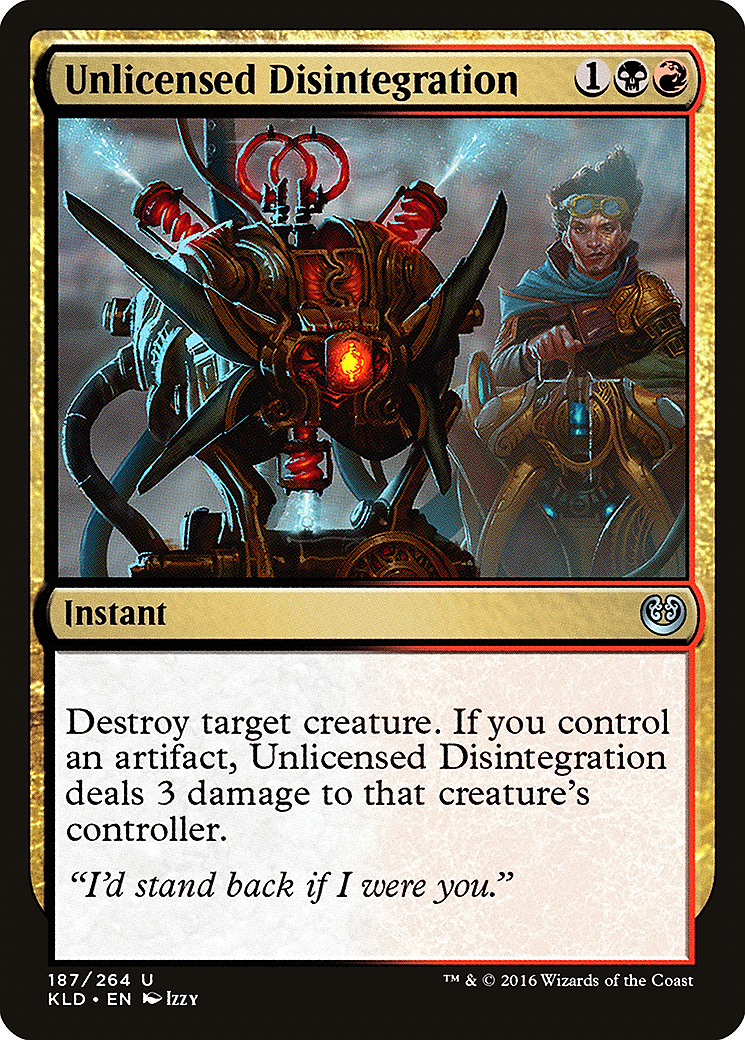 Image of Unlicensed Disintegration